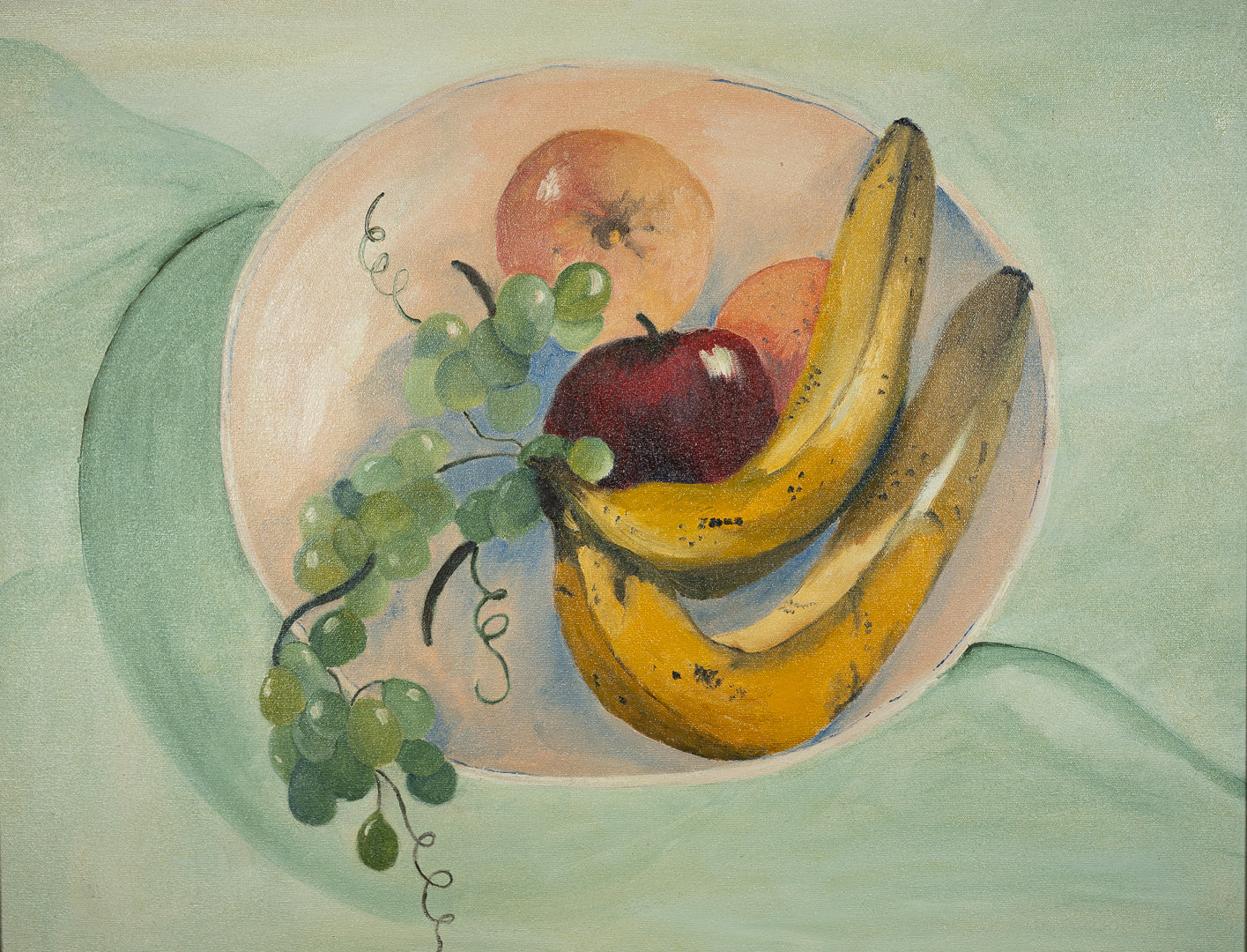 Fruit Bowl Canvas Print
