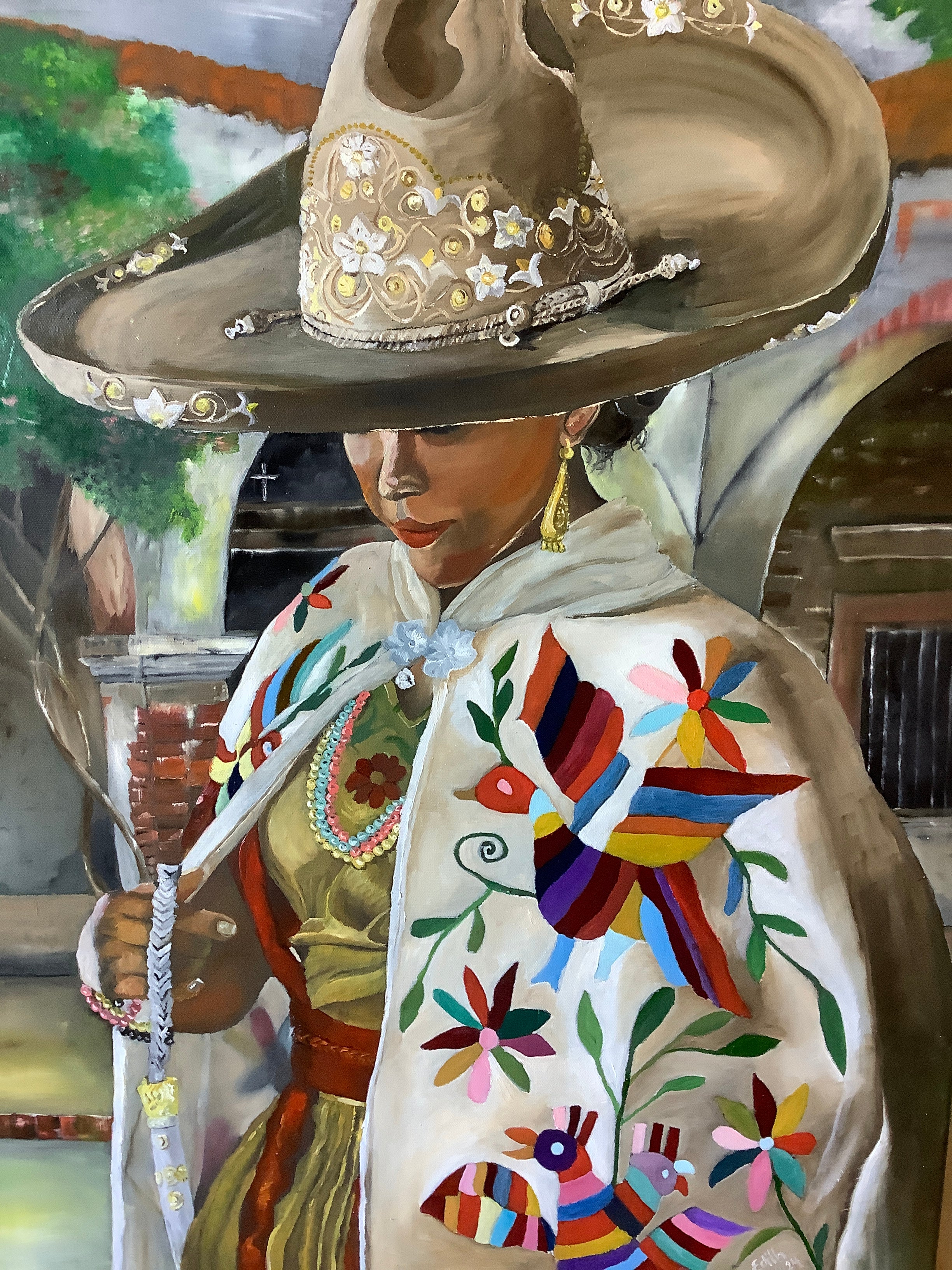 Elegancia Mexicana Original Painting
