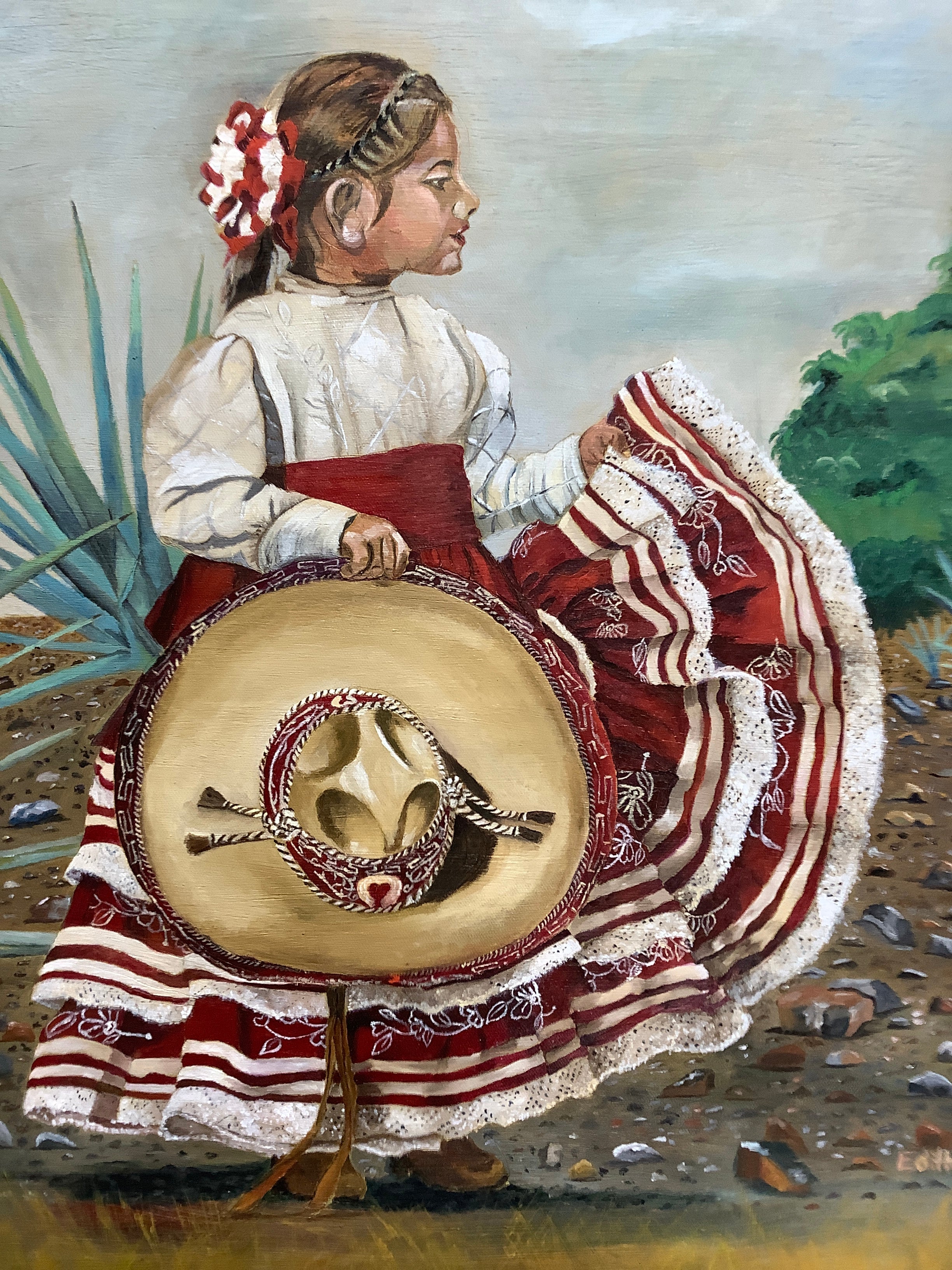 Charrita Original Painting