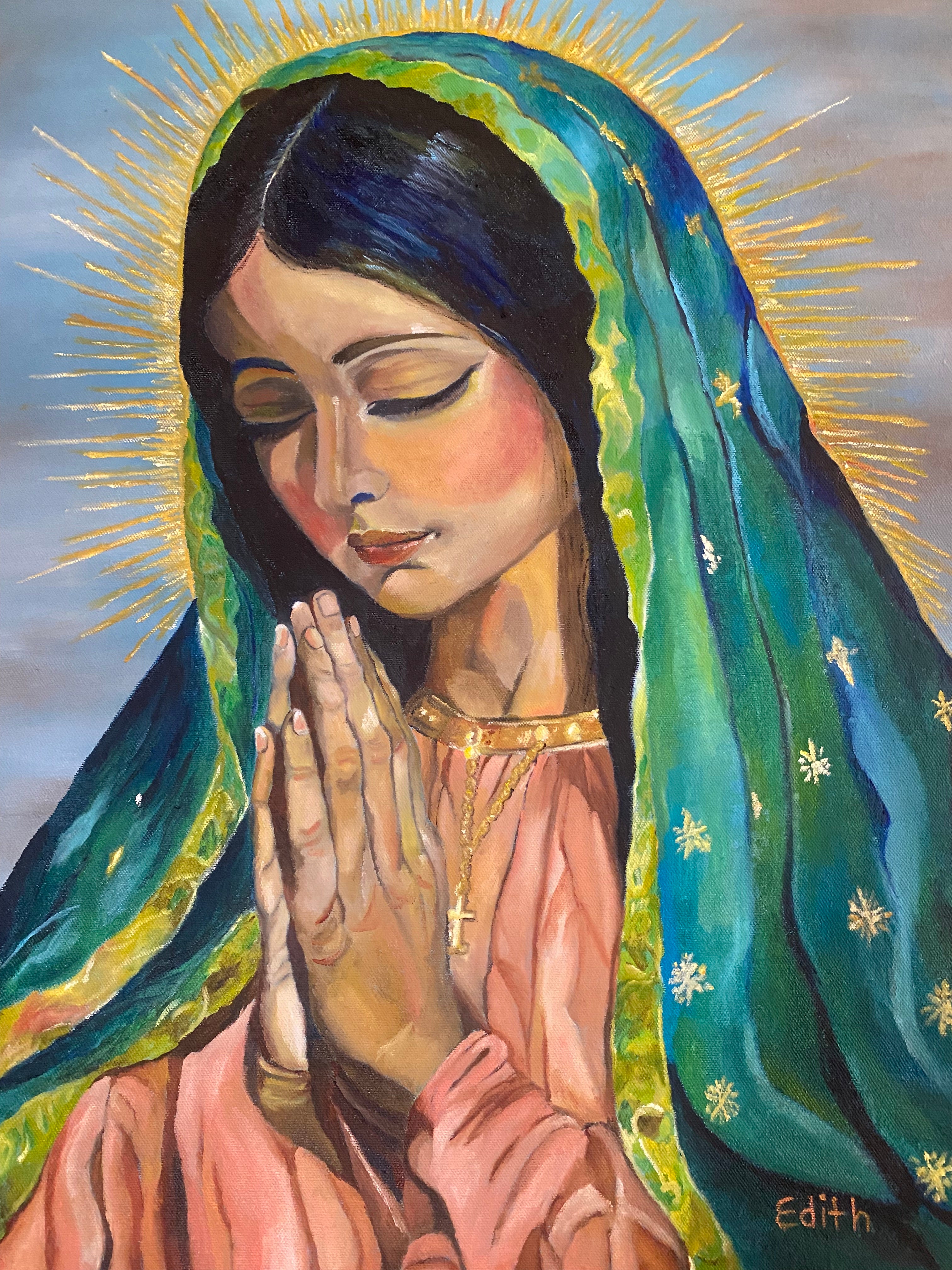 La Morenita Original Painting